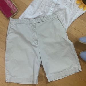 khaki shorts